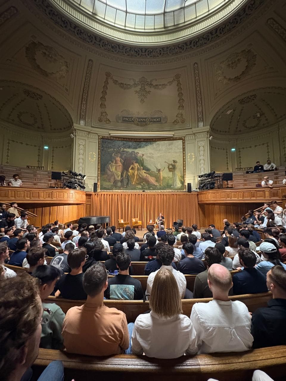 Room-energy snapshot from the chapter.